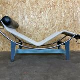 Daybed LC4 Le Corbusier Villa Church special edition deckchair Cassina Linen design 80s