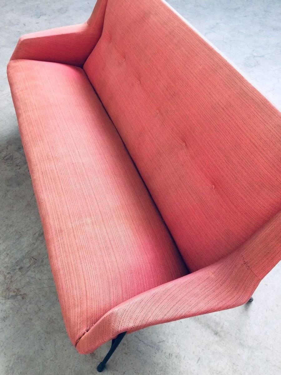 S12 Model 3-Seat Sofa by Alfred Hendrickx for Belform, Belgium, 1958