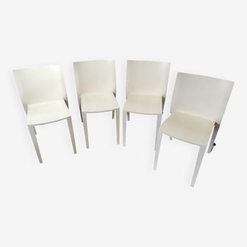 4 chairs from the 80s by designer Philippe Starck Des