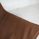 Paire de chauffeuses Kebe Danemark circa 1975 acier et toile "chocolat"