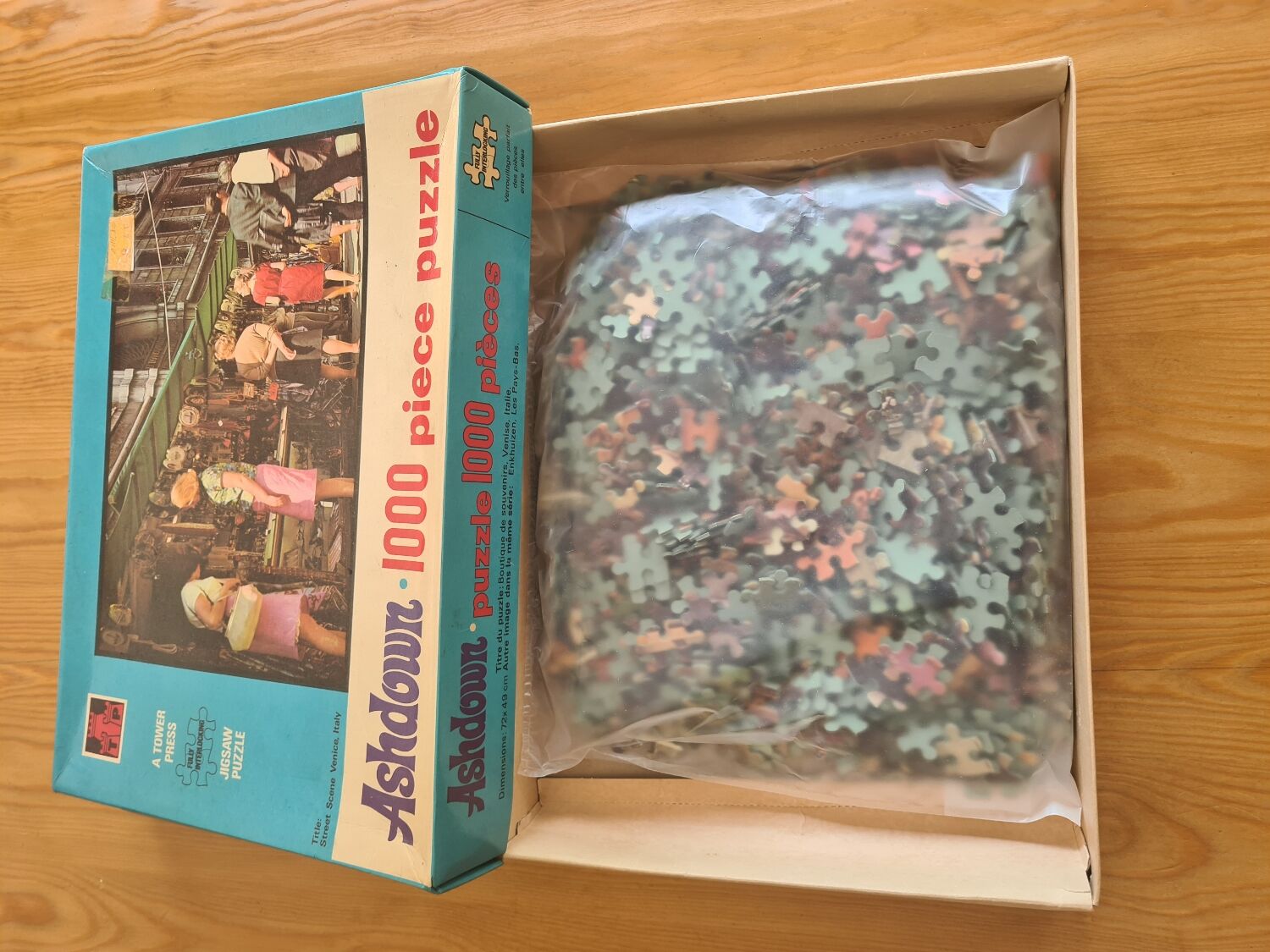 Vintage puzzle Venice