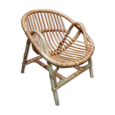Fauteuil enfant en rotin