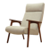 Fauteuil en teck, design danois, années 1970, fabriqué au Danemark