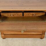 Walnut Writing Commode, Restoration Period – 1st Part 19th