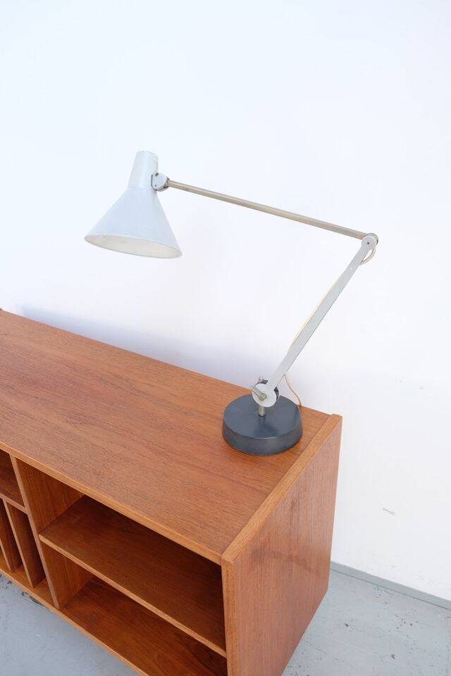 Vintage Kaiser table lamp, 1960s–70s, retro Mid-Century style.