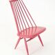 Asko / Ilmari Tapiovaara "Mademoiselle" spindle-back armchair / mid-century modern design / Finland / 1950s-60s