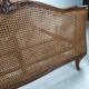 Vintage canned basket bed