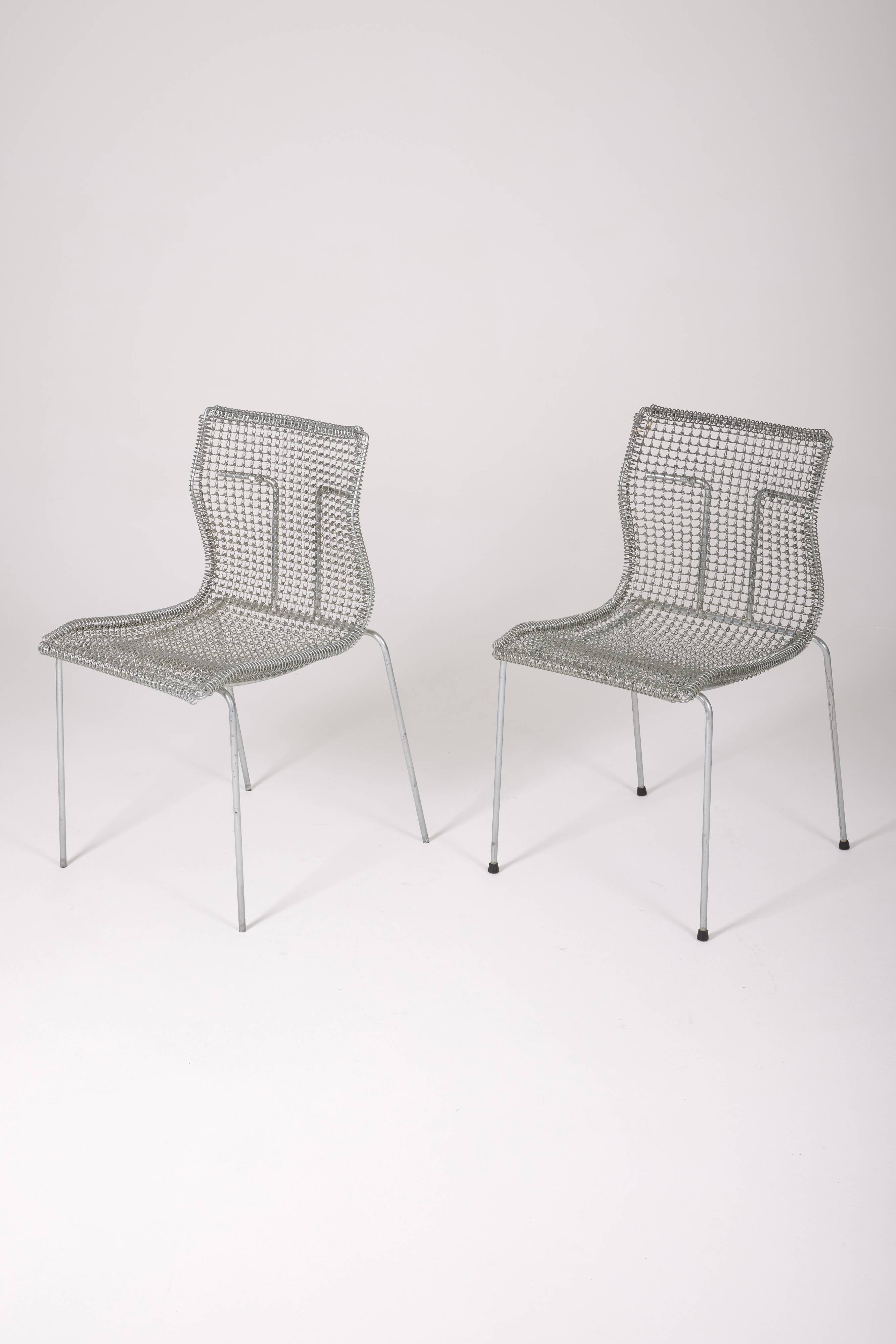 Pair of chairs "Rascal" by Niall O'Flynn for T Spectrum, 1990s, Holland