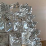 Large Rostrato vase in Murano glass by Ercole Barovier, Italy 1940.