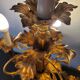 Antique gilded hand-forged hand-carved Florentine Louis XV, Italy