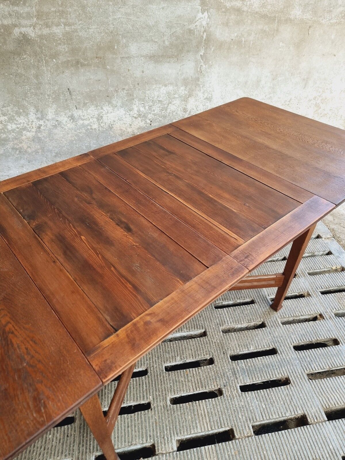 Antique extendable table dining table oak