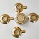 Suite de 4 cendriers vintage 1970
