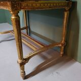19th Century French Louis XVI style coffee table with marble top