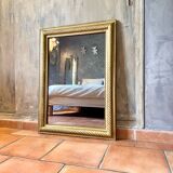 Miroir ancien doré début XIXème