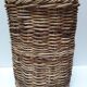 High basket 55cm round rattan old