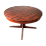 Table ronde extensible type scandinave en palissandre de rio et teck ameublement nf meuble 156 an 60