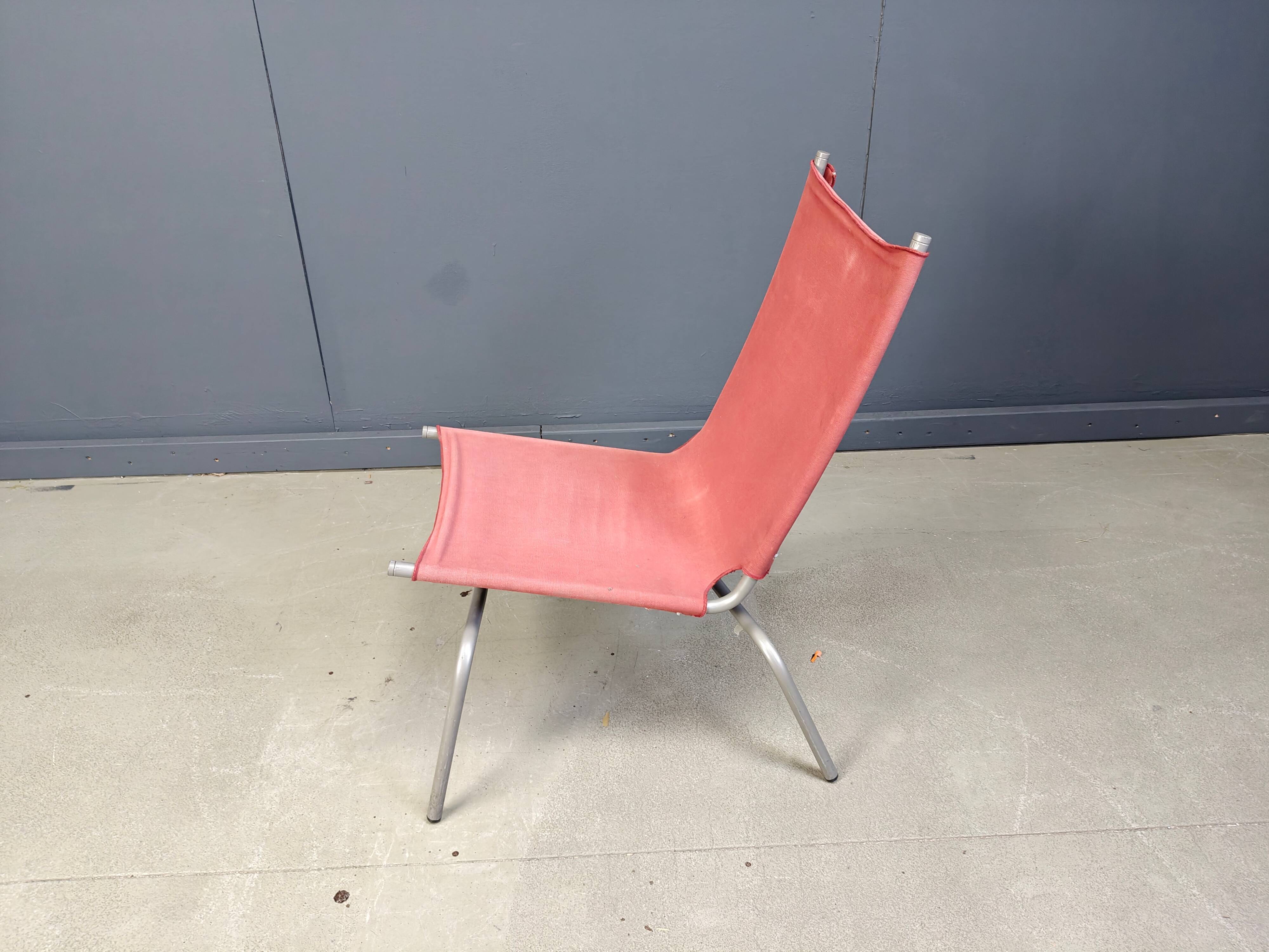 Vintage crossed legged lounge chair by Fabiaan Van Severen, 1990s