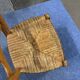 Children's walnut chair