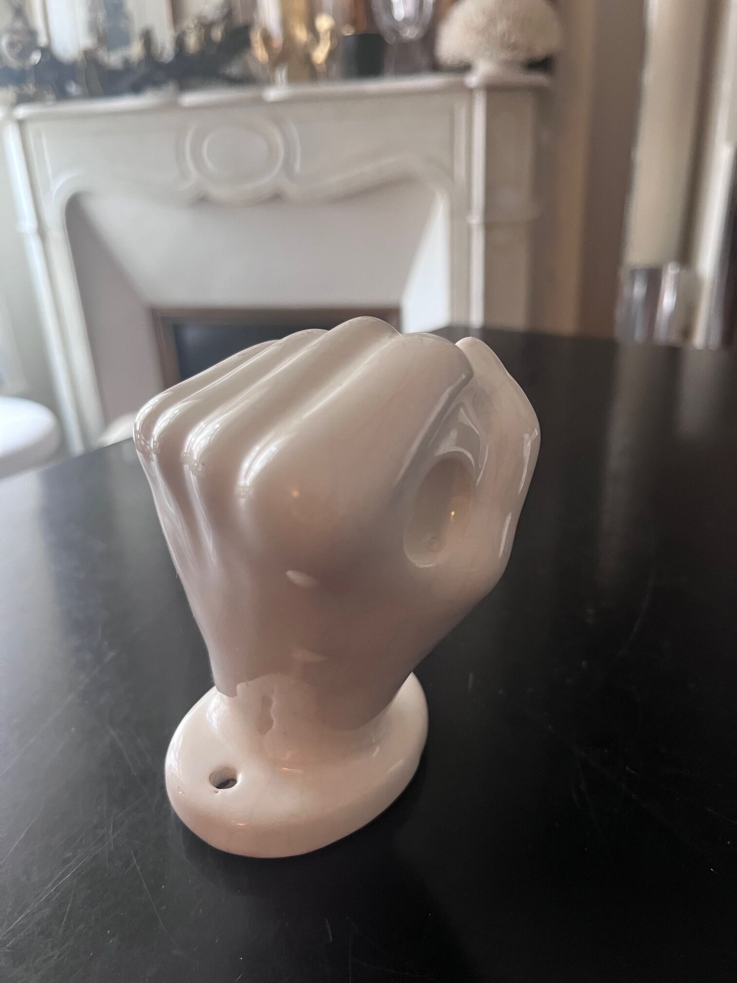 Pair of candle holders