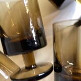 Set of 4 glasses roll 1970