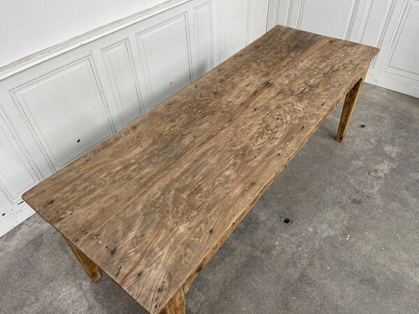 Table extensible en chêne et sapin, 1930