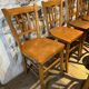 Lot de 8 chaises bistrot 1950