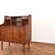 Mid-Century Danish Walnut Secretary, 1960s.