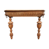 Neo-Gothic lion-headed applique console