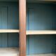 Armoire parisienne d’hôtel vitrée bois brut 1930