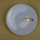 Set of 6 golden dinner plates - Les Poissons d'or - Ateliers Bernardaud