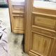 Old oak doors
