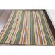 Vintage Turkish Oushak Handmade Wool Cotton Green Kilim Area Rug 160x190