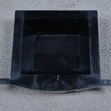 Painted wooden work table, Napoleon III period – mid 19th century