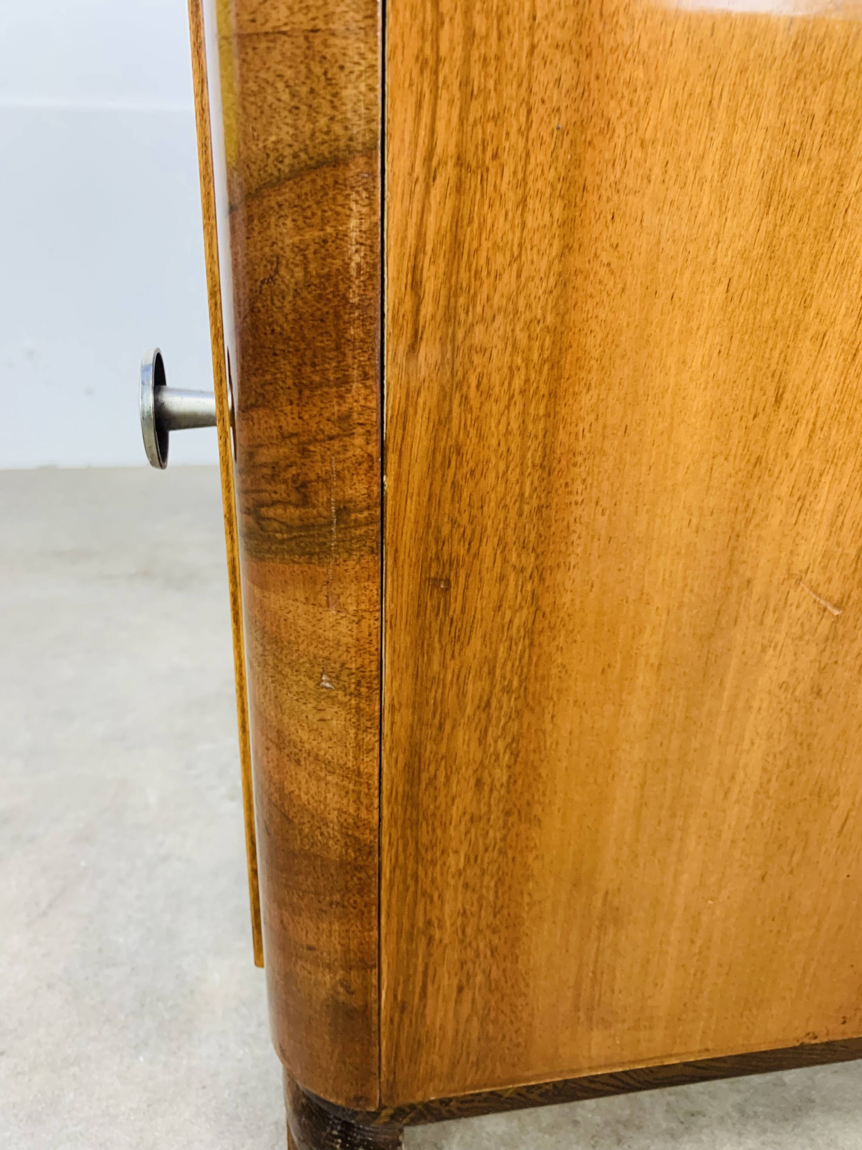 Pair of Art Deco bedside tables, 1930s