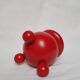 Vintage Swedish wooden Christmas candle holder designed by Eric Dalmas for Dala Industries.