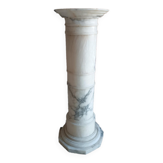 Alabaster column from the late 19th century.