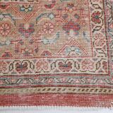 Old Antique 1955s Red Persian Heriz Rug, 274x378Cm