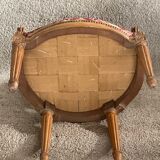 Louis XVI style convertible armchair