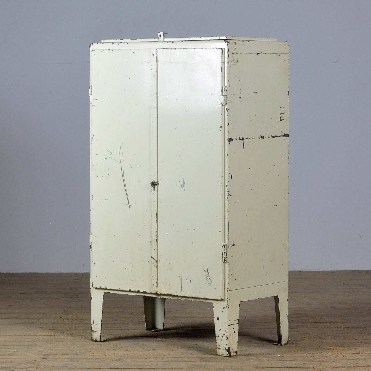 Industrial iron cabinet, 1960s