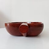 Vintage teak sideboard in 1960s Scandinavian style.