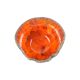 Jan Van Erp Earthenware Ashtray Vide Poche Orange Fat Lava 15cm