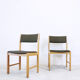 Jeu de chaises scandinave Suède 1960
