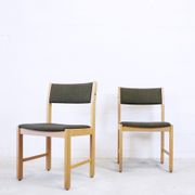 Jeu de chaises scandinave Suède 1960
