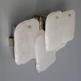 Pair of sconces JT Kalmar in iced glass