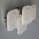 Pair of sconces JT Kalmar in iced glass