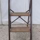 Former stool wood and metal vintage