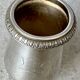Pair of silver-plated salt cellars - Christofle goldsmith - Hôtel Savoy Paris