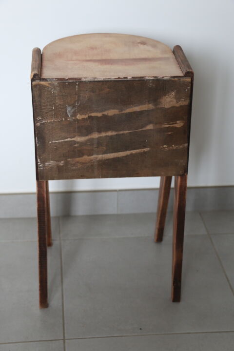Bedside raw oak 1950
