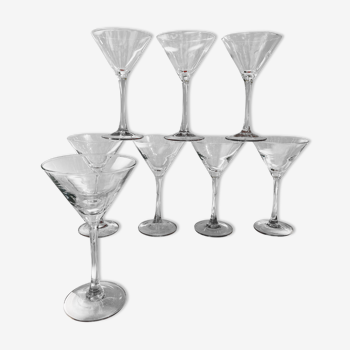 Set of 8 Martini Ice Pink glasses
