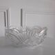 Crystal salad bowl